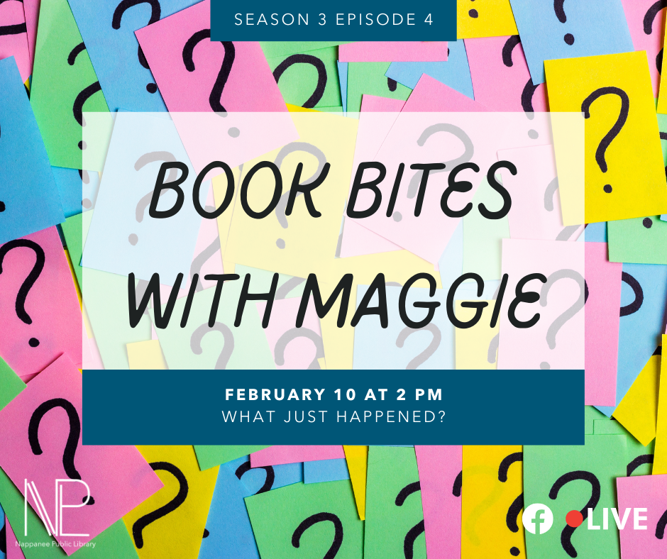Book Bites With Maggie Graphic