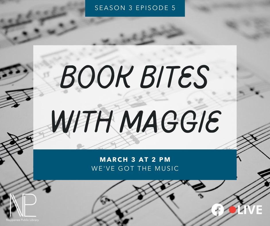Book Bites With Maggie March 3 Graphic