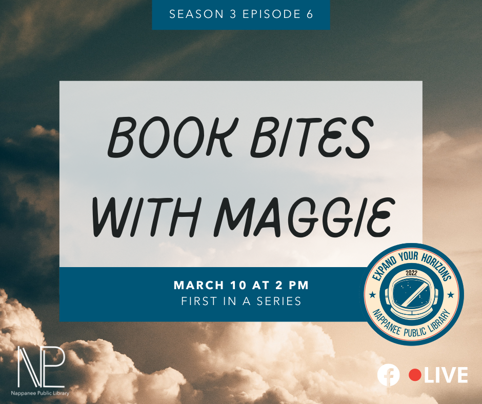 Book Bites With Maggie March 10 Graphic