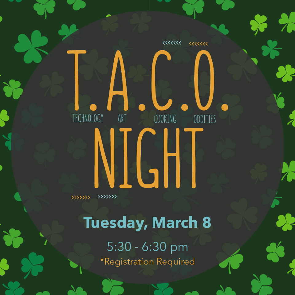 T.A.C.O. Night March 8 Graphic