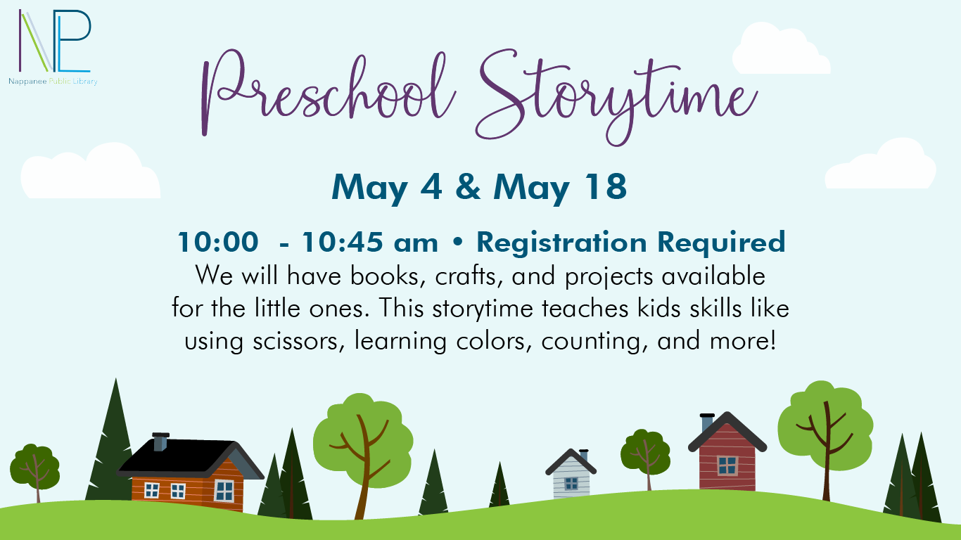 Preschool Storytime May