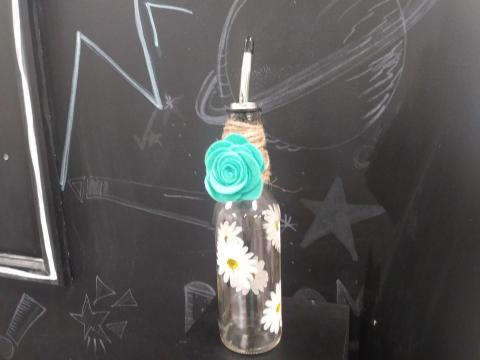 decorated bottle