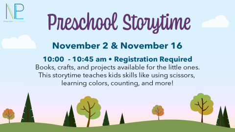 Preschool Storytime