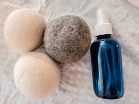 dryer ball spray