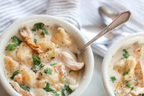 chicken and gnocchi soup