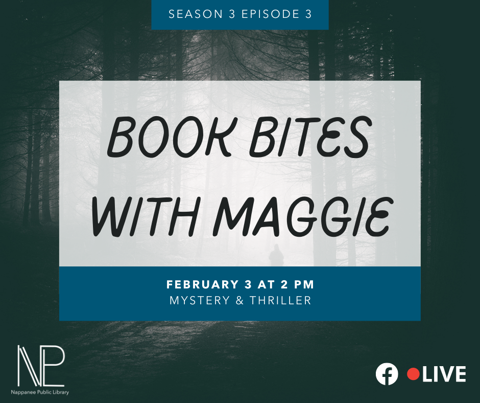 Book Bites With Maggie Graphic