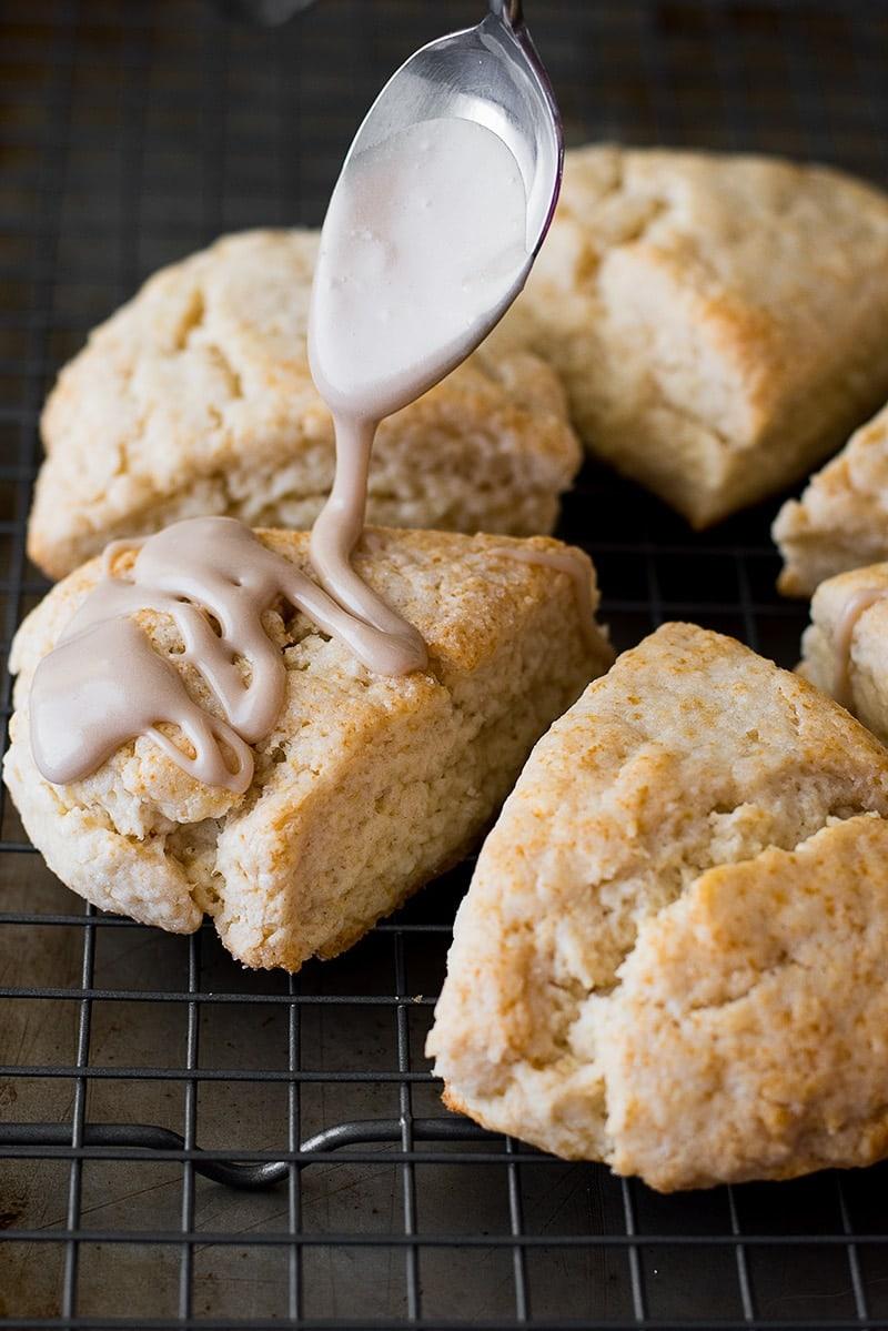 maple scones