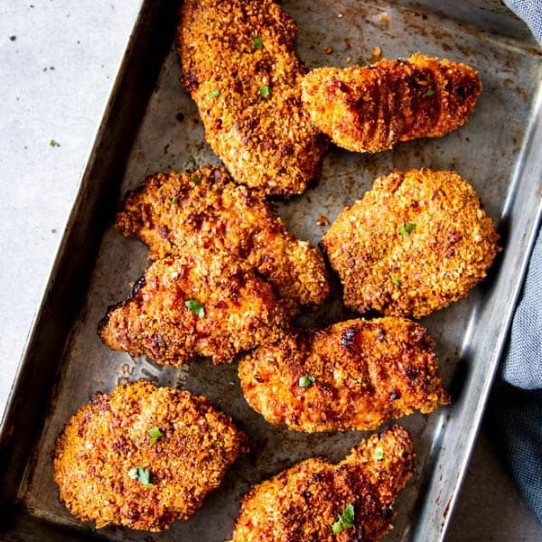 cornmeal coated chicken